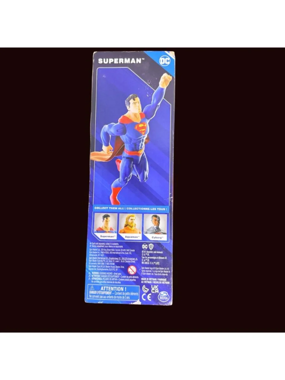 DC Superman & Dark Flash Action Figures 12
